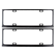 2 pz. Cornici per targa per auto Car Styling Cornice per targa in lega di magnesio Accessori per auto porta targa universale, Magnesium Alloy, Magnesium Alloy License Plate Holder