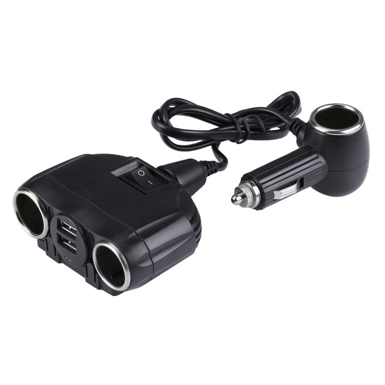 Caricabatteria da auto con presa accendisigari per auto con doppia porta USB Olessson 2.1A / 1A, 1630