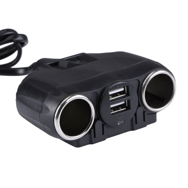 Caricabatteria da auto con presa accendisigari per auto con doppia porta USB Olessson 2.1A / 1A, 1630