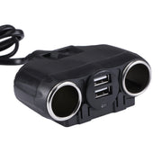 Caricabatteria da auto con presa accendisigari per auto con doppia porta USB Olessson 2.1A / 1A, 1630