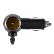 Caricabatteria da auto con presa accendisigari per auto con doppia porta USB Olessson 2.1A / 1A, 1630