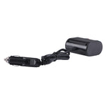 Caricabatteria da auto con presa accendisigari USB da auto dal design aerodinamico Olesson con luce LED colorata, 1631