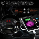 Kit trasmettitore FM Bluetooth per auto con caricatore doppio USB GT86, supporto display LCD/riproduzione musicale con scheda TF/vivavoce, GT86 (Black), GT86 (Gold), GT86 (Silver)