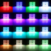 2 pezzi colorati da 36 mm T10 con telecomando per auto, lampada da lettura a LED con 6 luci a LED, 36MM 6 LED Lights