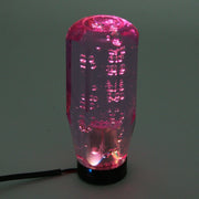 Crystal Car Breathing Racing Dash LED Lampada magica Pomello del cambio della testa del cambio con base, Dimensioni: 10,0 * 4,5 * 3,2 cm (rosso e blu), Size: 10.0 * 4.5 * 3.2 cm(Purple), Size: 10.0 * 4.5 * 3.2 cm(Red)                                   ...