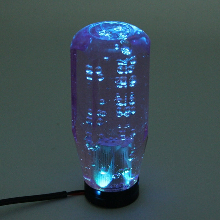 Crystal Car Breathing Racing Dash LED Lampada magica Pomello del cambio della testa del cambio con base, Dimensioni: 10,0 * 4,5 * 3,2 cm (rosso e blu), Size: 10.0 * 4.5 * 3.2 cm(Purple), Size: 10.0 * 4.5 * 3.2 cm(Red)                                   ...