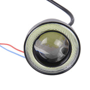 2 pezzi 2,5 pollici DC12-24V 10W 900LM 6500K Car Angel Eyes Fendinebbia Fendinebbia, Lunghezza cavo: 20 cm (luce bianca + luce bianca), 2.5 inch 10W 900LM/6500K  White+White