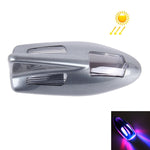Luce solare colorata Anti collisione Pinna di squalo Fanale posteriore per auto LED Flash Spia di avvertenza