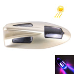 Luce solare colorata Anti collisione Pinna di squalo Fanale posteriore per auto LED Flash Spia di avvertenza