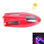 Luce solare colorata Anti collisione Pinna di squalo Fanale posteriore per auto LED Flash Spia di avvertenza