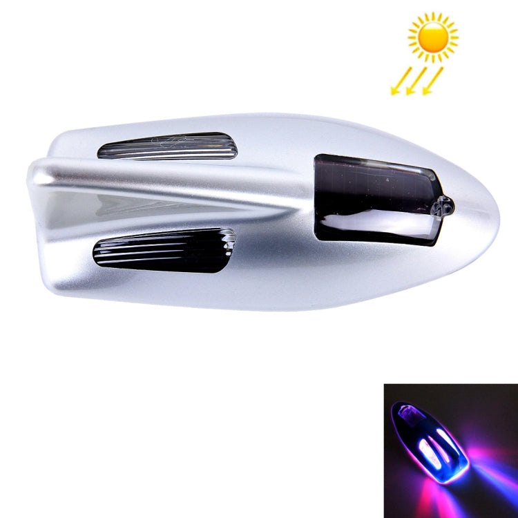 Luce solare colorata Anti collisione Pinna di squalo Fanale posteriore per auto LED Flash Spia di avvertenza