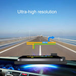 Per iPhone, Galaxy, Huawei, Xiaomi, Lenovo, Sony, LG, HTC e altri smartphone, GPS HUD Head Up Display