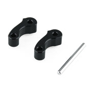 OT243 Perno cerniera per chiusura finestra in lega di alluminio da 2 pezzi per Tacoma 95-04 00-06 Tundra quarto posteriore BL, OT243