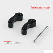 OT243 Perno cerniera per chiusura finestra in lega di alluminio da 2 pezzi per Tacoma 95-04 00-06 Tundra quarto posteriore BL, OT243