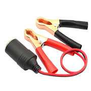 Cavo adattatore per clip per batteria accendisigari per auto 12-24 V (rosso + nero), 12-24V
