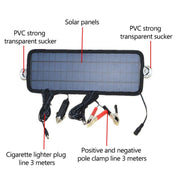 Caricabatterie portatile da 4,5 W per auto, barca, batteria, celle solari, caricabatteria ricaricabile, 4.5W