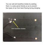 Caricabatterie portatile da 4,5 W per auto, barca, batteria, celle solari, caricabatteria ricaricabile, 4.5W