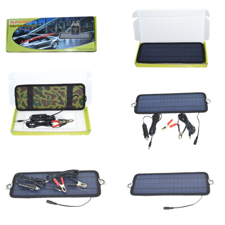 Caricabatterie portatile da 4,5 W per auto, barca, batteria, celle solari, caricabatteria ricaricabile, 4.5W