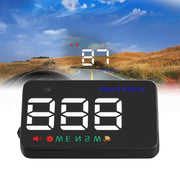 Geyiren A5 HUD Head Up Display per auto da 3,5 pollici con sistema GPS, display a due modalità, sensori di luce, velocità KM/h MPH, bussola, allarme di velocità, A5(Black), A5 (Green Light)