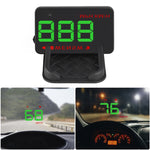 Geyiren A5 HUD Head Up Display per auto da 3,5 pollici con sistema GPS, display a due modalità, sensori di luce, velocità KM/h MPH, bussola, allarme di velocità, A5(Black), A5 (Green Light)