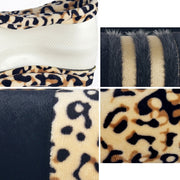 Coprivolante in grana leopardata, diametro del volante di adattamento: 37-38 cm, 37-38cm Beige, 37-38cm Coffee, 37-38cm Magenta, 37-38cm Black