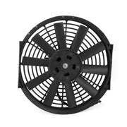 12V 80W Ventola di raffreddamento per auto da 12 pollici Ventola del serbatoio modificata ad alta potenza Ventola di raffreddamento Potente ventilatore automatico Mini condizionatore d'aria per auto, 12 inch (Red), 12 inch (Blue), 12 inch (Black)