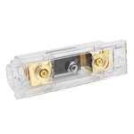 Portafusibile audio per auto Assicurazione Portafusibile audio per auto 100A Portafusibile a lama per auto Portafusibile per auto, 1 in 1 Way 100A