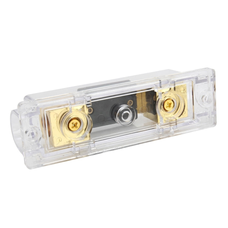 Portafusibile audio per auto Assicurazione Portafusibile audio per auto 100A Portafusibile a lama per auto Portafusibile per auto, 1 in 1 Way 100A