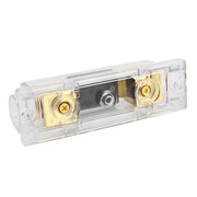 Portafusibile audio per auto Assicurazione Portafusibile audio per auto 100A Portafusibile a lama per auto Portafusibile per auto, 1 in 1 Way 100A