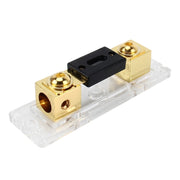 Portafusibile audio per auto Assicurazione Portafusibile audio per auto 100A Portafusibile a lama per auto Portafusibile per auto, 1 in 1 Way 100A
