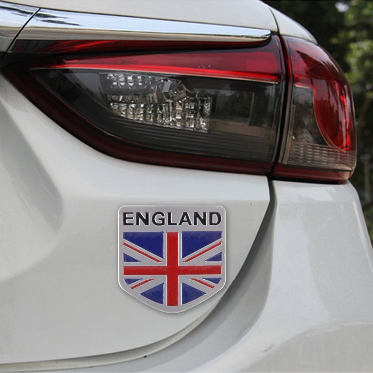 Adesivo per auto in metallo stile bandiera inglese, England Flag