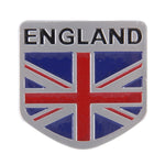 Adesivo per auto in metallo stile bandiera inglese, England Flag