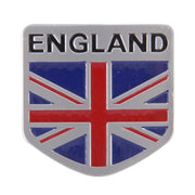 Adesivo per auto in metallo stile bandiera inglese, England Flag