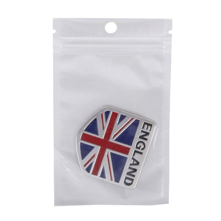 Adesivo per auto in metallo stile bandiera inglese, England Flag