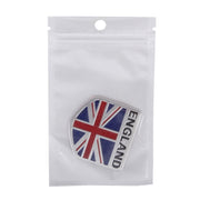 Adesivo per auto in metallo stile bandiera inglese, England Flag