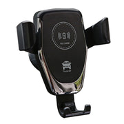 Caricatore wireless con staffa per presa d'aria per auto Caricabatterie wireless standard Qi