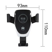 Caricatore wireless con staffa per presa d'aria per auto Caricabatterie wireless standard Qi