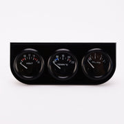 Voltmetro per auto con indicatore automatico 3 in 1 da 52 mm + indicatore temperatura acqua + indicatore pressione olio, Voltmeter + Water Temp Gauge + Oil press Gauge