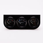 Voltmetro per auto con indicatore automatico 3 in 1 da 52 mm + indicatore temperatura acqua + indicatore pressione olio, Voltmeter + Water Temp Gauge + Oil press Gauge