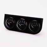 Voltmetro per auto con indicatore automatico 3 in 1 da 52 mm + indicatore temperatura acqua + indicatore pressione olio, Voltmeter + Water Temp Gauge + Oil press Gauge