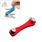 Clip portatile per riporre chiavi in metallo, (Black), (Orange), (Pink), (Green), (Grey), (Blue), (Red)