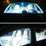 2 PZ Festoon 36mm 2W 160LM Luce bianca 16 LED SMD 4014 Luci targa senza errori Lampadina per auto, 36mm