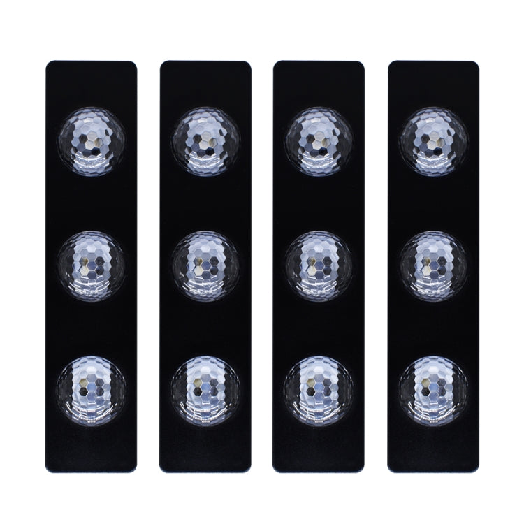 Lampada neon RGB 12 LED per auto con telecomando wireless