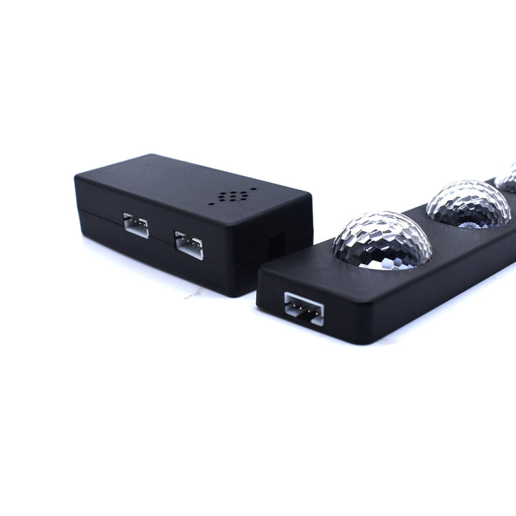 Lampada neon RGB 12 LED per auto con telecomando wireless
