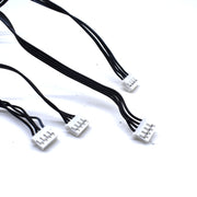 4 in 1 3.2W 12 LED RGB Decorazione del pavimento interno dell'auto Atmosfera Lampada al neon colorata con telecomando wireless e funzione di controllo vocale, A12