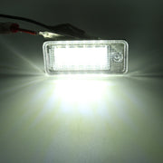Luce targa da 2 pezzi con 18 lampade SMD-3528 per Audi, For Audi