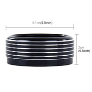 Custodia per manopola del condizionatore d'aria in alluminio per auto da 3 pezzi per Subaru, For Subaru(Black), For Subaru(Gold), For Subaru(Blue), For Subaru(Red), For Subaru(Silver)