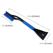 Pala da neve ad alta resistenza per auto 2 in 1 con spazzola per scopa per gelo di neve e raschietto per ghiaccio, 2 in 1 with Snow Brush