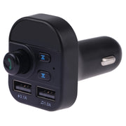 Kit per auto lettore musicale MP3 con trasmettitore FM Bluetooth con doppia ricarica USB 805E, supporto per chiamate in vivavoce e lettura di schede TF/musica su disco U, 805E