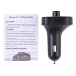 Kit per auto lettore musicale MP3 con trasmettitore FM Bluetooth con doppia ricarica USB 805E, supporto per chiamate in vivavoce e lettura di schede TF/musica su disco U, 805E